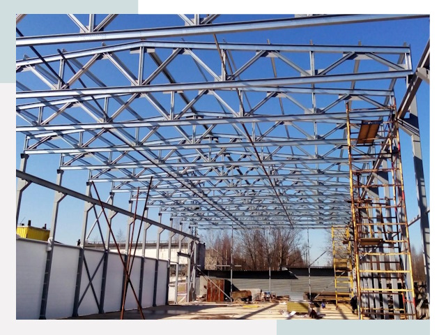 Строительство цехов в Балашов от 610 руб. под ключ