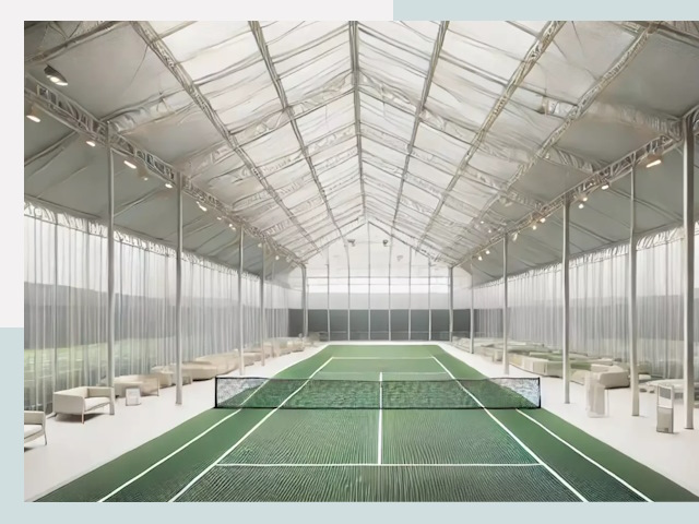 Строительство теннисных кортов в Балашове