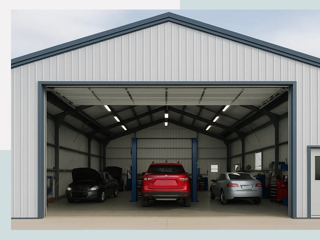 Ангары из сэндвич панелей от 610 руб. в Балашов