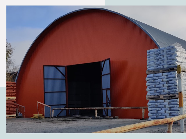 Полукруглые ангары по цене от 610 руб. в Балашов