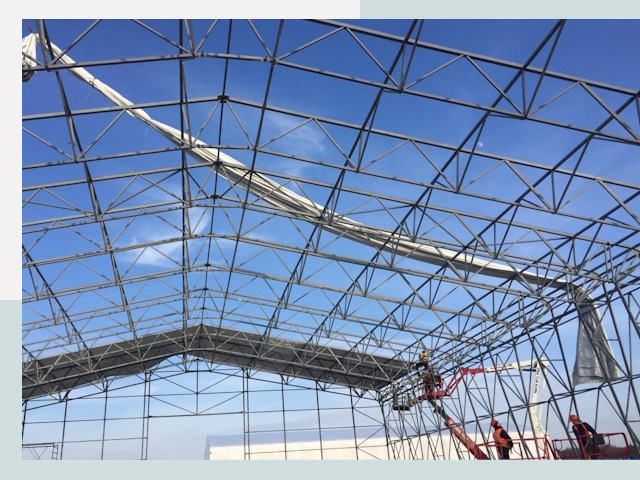 Шатровые ангары от 610 руб. в Балашове и Саратовской области