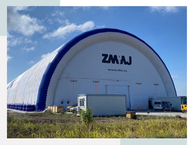 Брендирование ангаров в Балашове