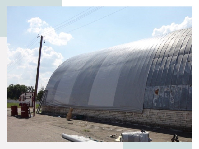 Ремонт ангаров в Балашове