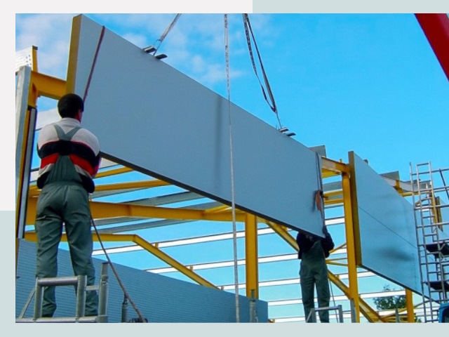 Монтаж сэндвич-панелей в Балашове от 610 руб.